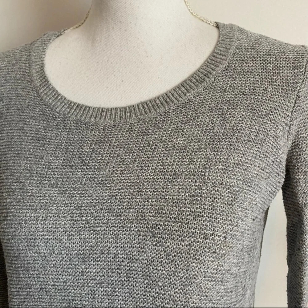 Madewell • Grey Riverside Texture Sweater - Picture 3 of 6